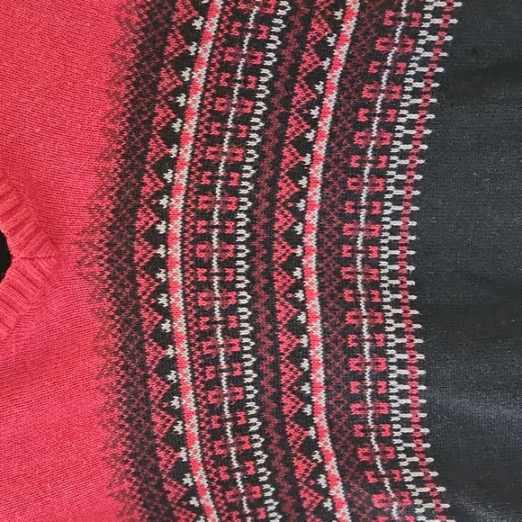 Red and Black Sweater - Picture 3 of 5